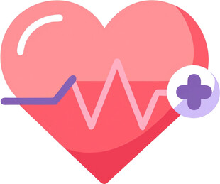 心脏救助医疗UI图标png免抠
