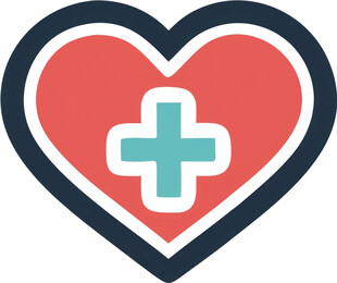 心脏救助医疗UI图标png免抠