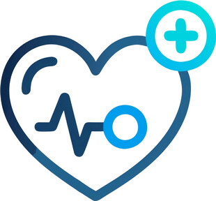 心脏救助医疗UI图标png免抠