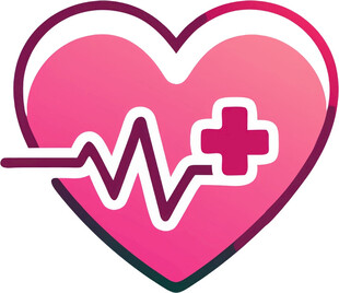 心脏救助医疗UI图标png免抠