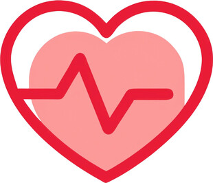 心脏救助医疗UI图标png免抠