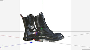 C4D模型 靴子