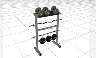 C4D模型 运动器材