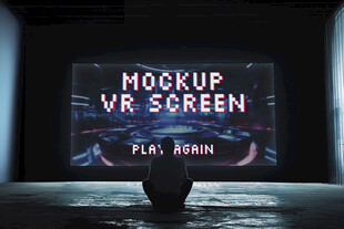 大屏幕贴图样机