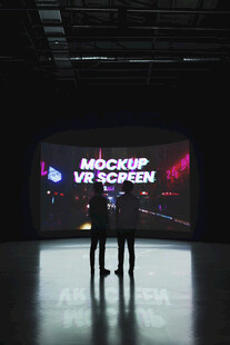 大屏幕贴图样机