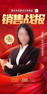销售战报喜报