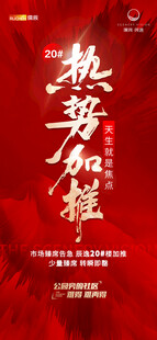 地产热销加推海报