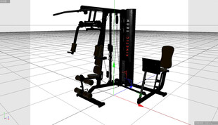 C4D模型 运动器材