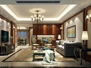 客厅效果图 
