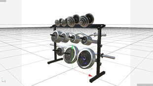 C4D模型 运动器材