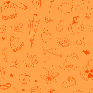 万圣节背景素材