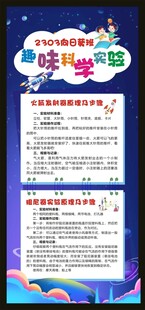 趣味科学实验展板