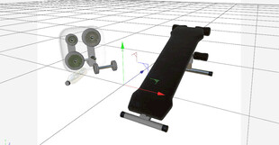 C4D模型 运动器材