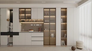 室内设计全屋定制衣服厨房卧室柜