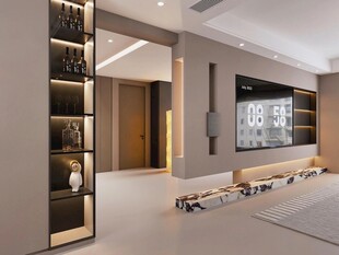 室内设计全屋定制柜子衣柜橱柜吊