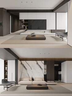 室内设计全屋定制柜子衣柜橱柜吊