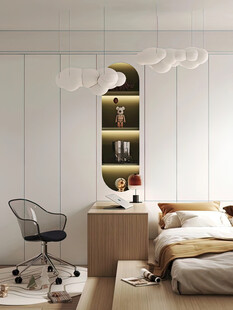 室内设计全屋定制柜子衣柜玄关卧