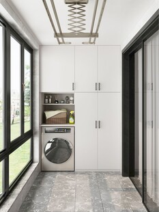 全屋定制柜子衣柜阳台柜洗衣机柜