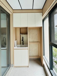 全屋定制柜子衣柜阳台柜洗衣机柜