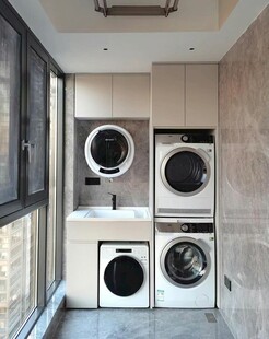 全屋定制柜子衣柜阳台柜洗衣机柜