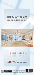 地产朋友圈海报