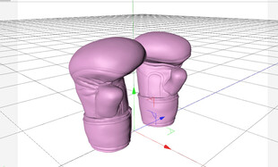 C4D模型 拳击手套