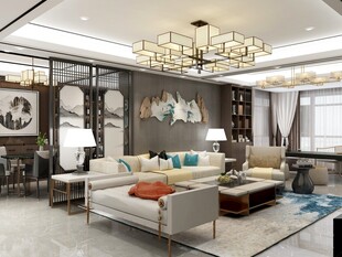 客餐厅设计效果图