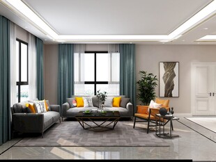 客厅设计效果图