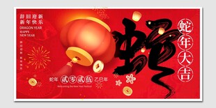蛇年大吉