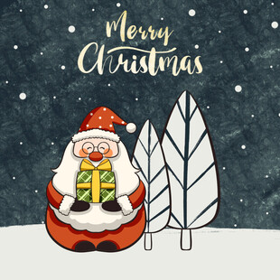 圣诞节插画