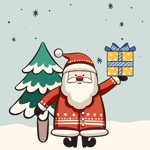 圣诞节插画