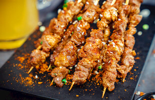 烤肉串 烧烤 