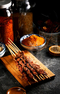 烤肉串 烧烤 