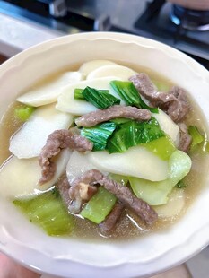 年糕肉丝汤
