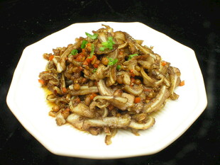腊八豆炒脆骨