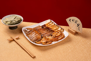鹅肉拼盘