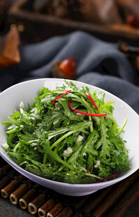 凉拌茼蒿