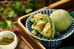抹茶酥 茶点