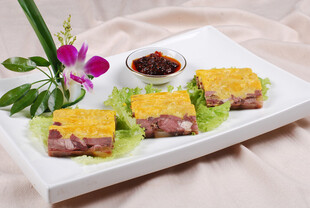 蛋黄牛肉