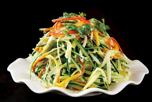 瓜丝金针菇 