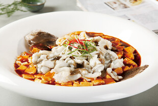 多宝鱼烩豆腐 