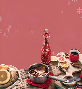 圣诞红酒