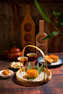 月饼 茶点