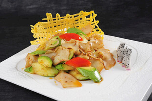 XO酱时蔬炒鲍片