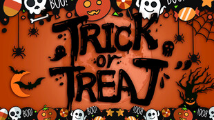 万圣节海报展板素材