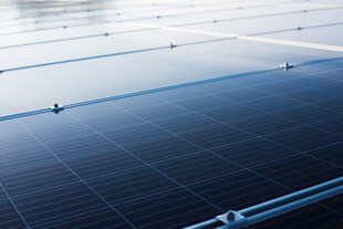 太阳能光伏板 高清局部