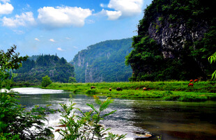 湖边风景