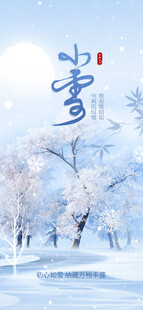 小雪海报