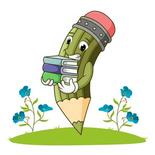 这支彩色铅笔装着许多书