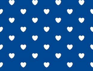 蓝底小爱心